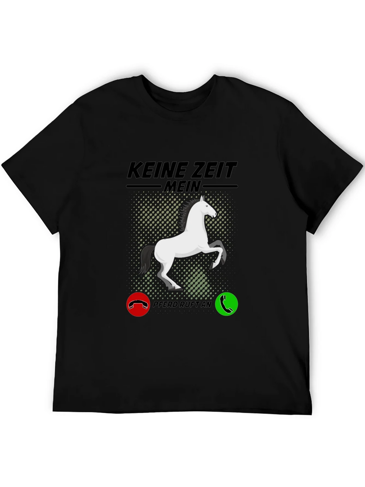 Horse Lover T-Shirt - Keine Zeit Mein Pferd Ruft An product image 5