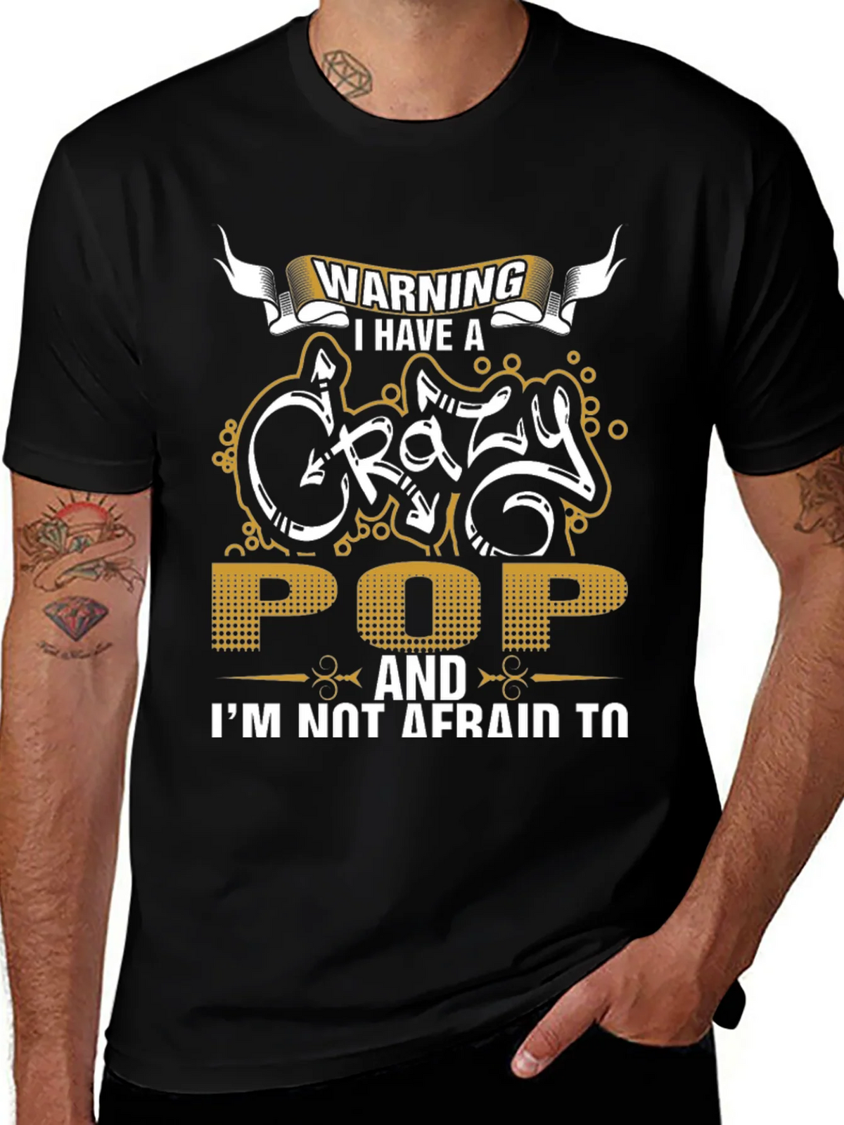 Warning: Crazy Pop T-Shirt product image 1