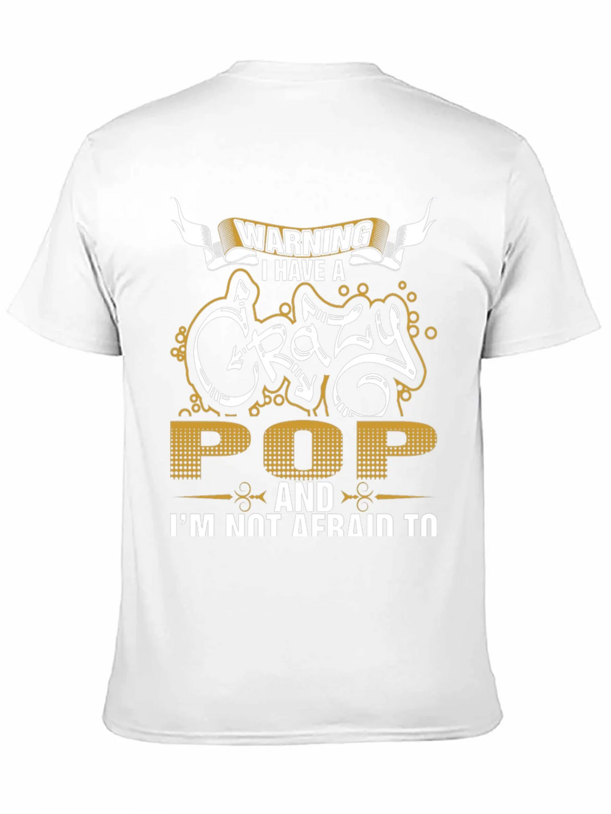 Warning: Crazy Pop T-Shirt product image 10