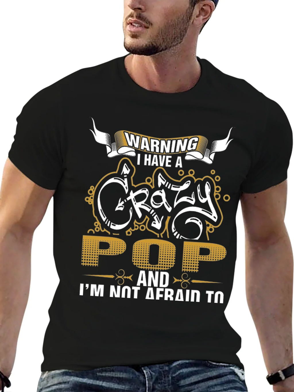 Warning: Crazy Pop T-Shirt product image 6