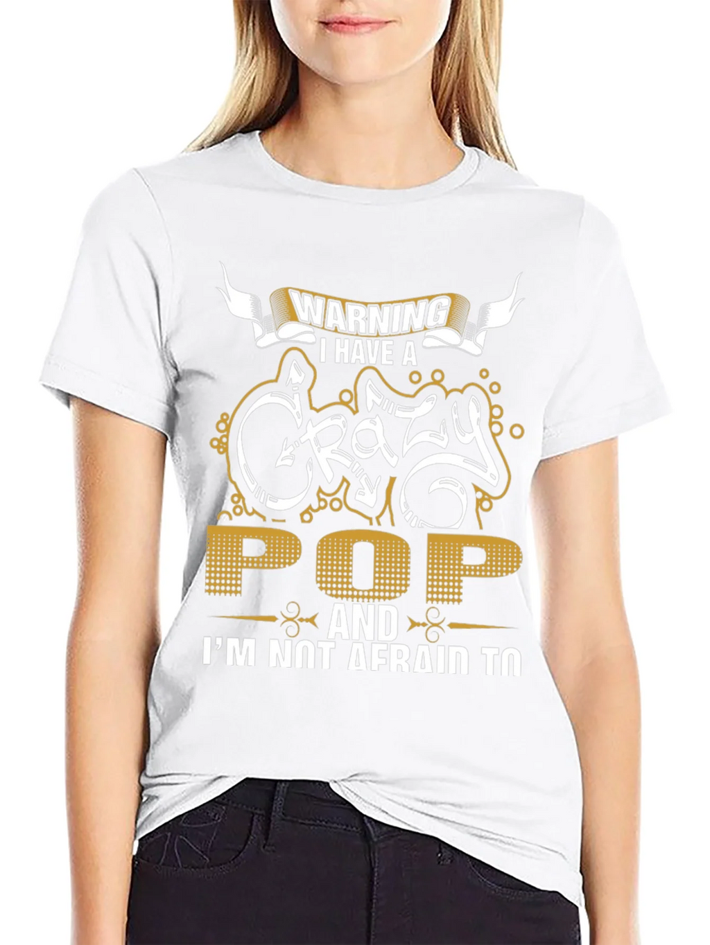 Warning: Crazy Pop T-Shirt product image 8