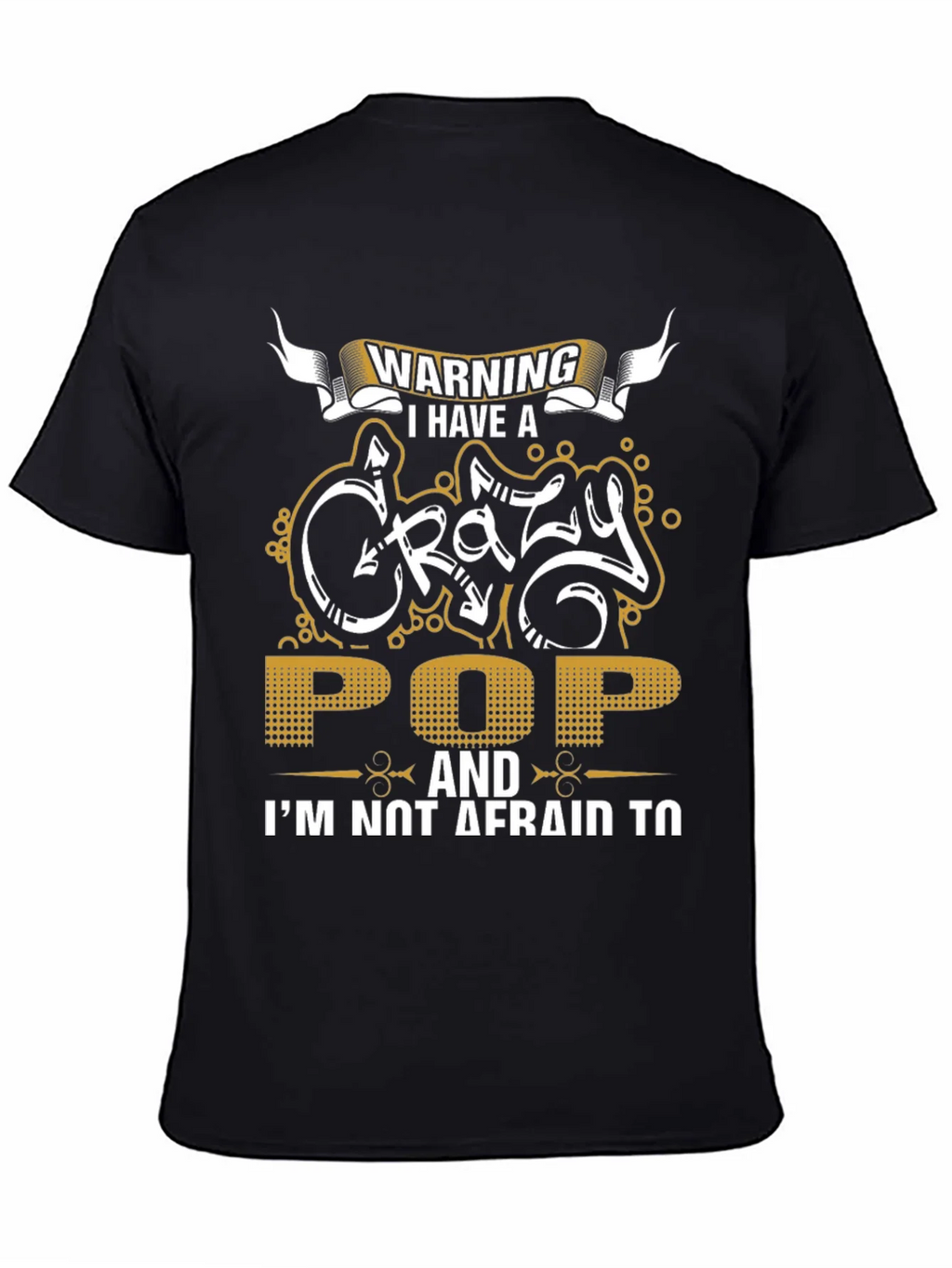 Warning: Crazy Pop T-Shirt product image 4