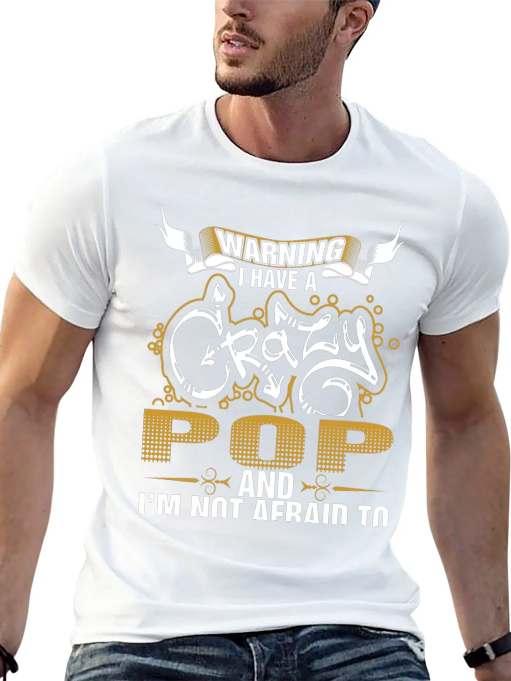 Warning: Crazy Pop T-Shirt product image 12