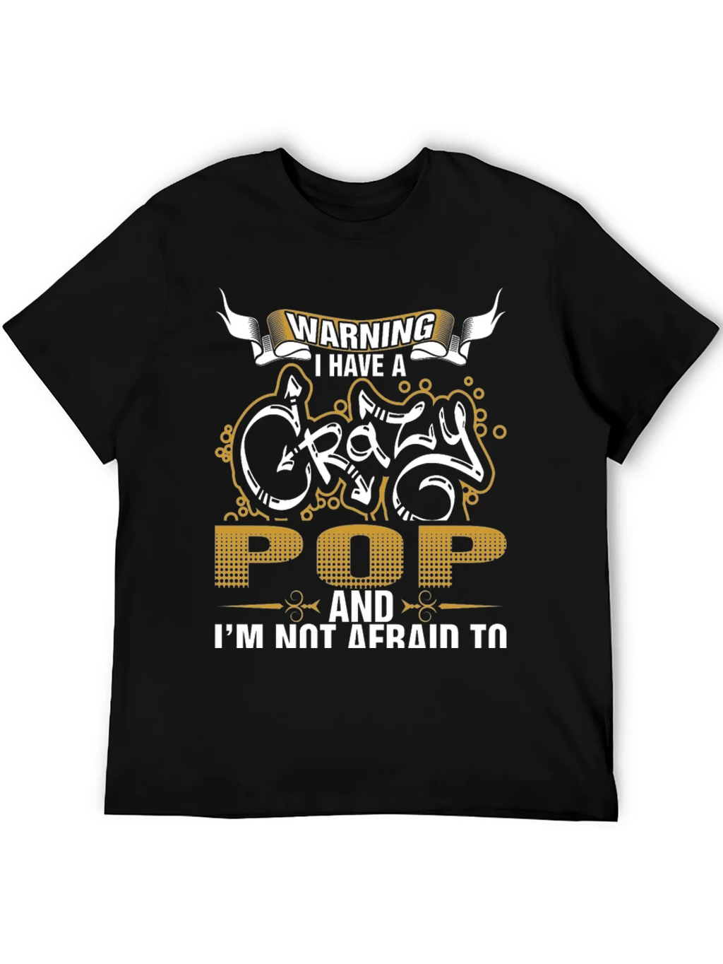 Warning: Crazy Pop T-Shirt product image 5