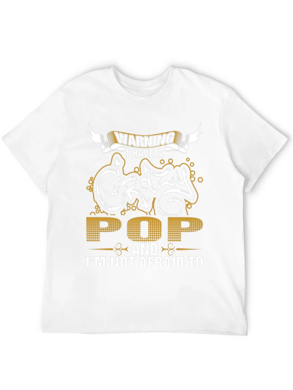 Warning: Crazy Pop T-Shirt product image 11