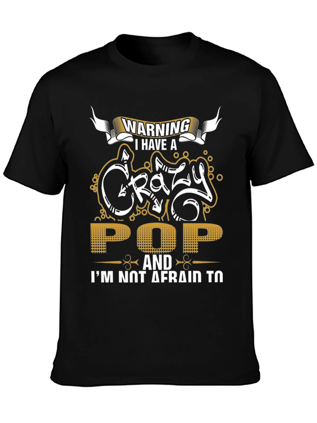 Warning: Crazy Pop T-Shirt product image 3