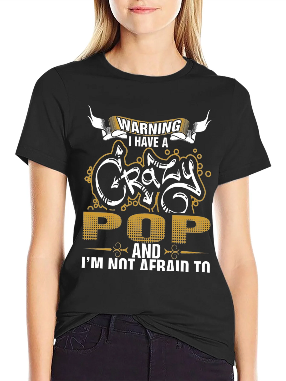 Warning: Crazy Pop T-Shirt product image 2