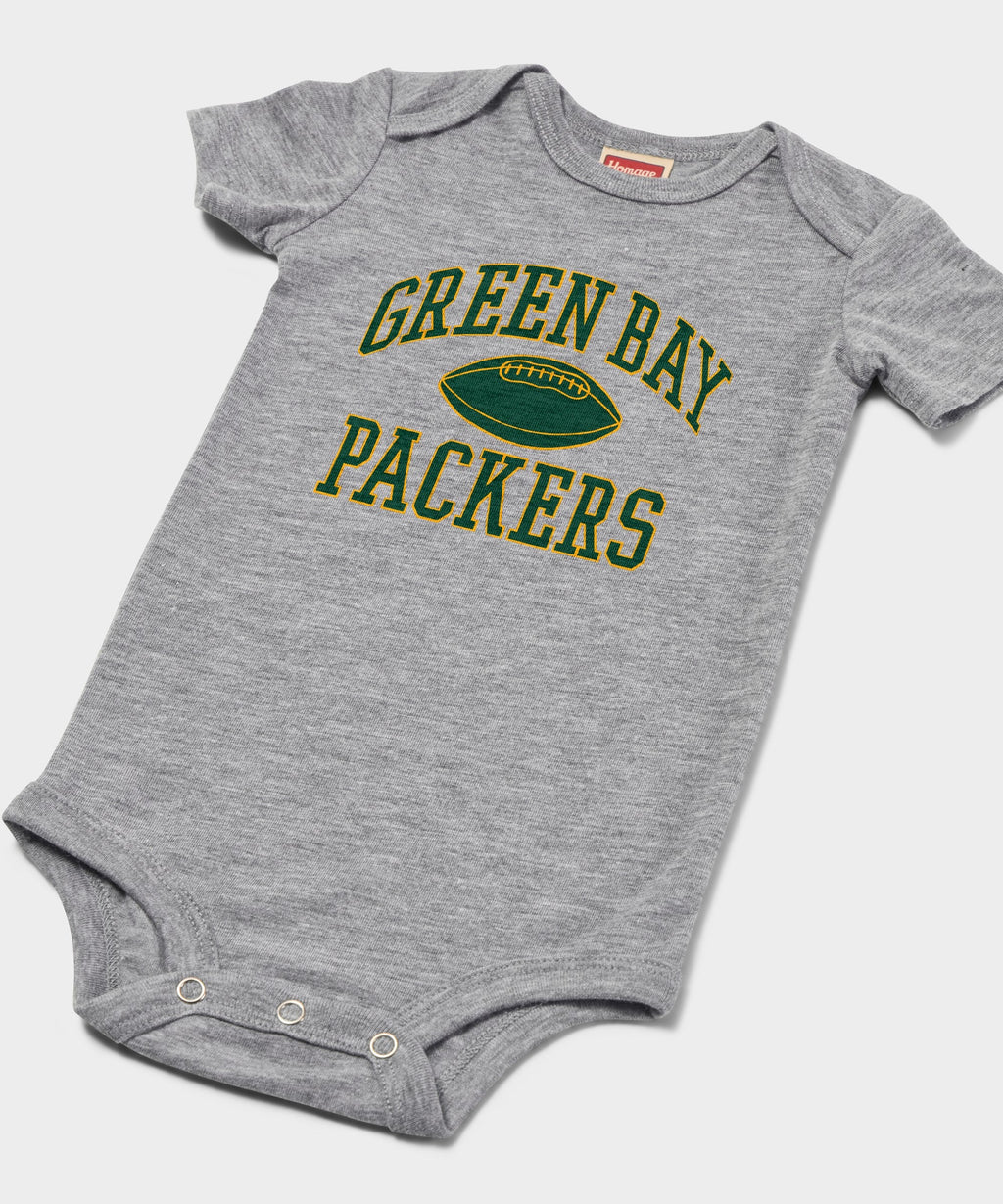 Green Bay Packers Gridiron Baby One Piece