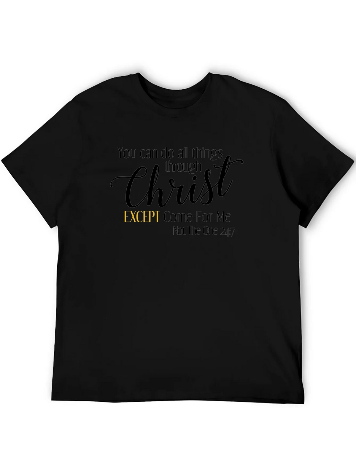 Christian T-Shirt: You Can Do All Things Through Christ product image 5