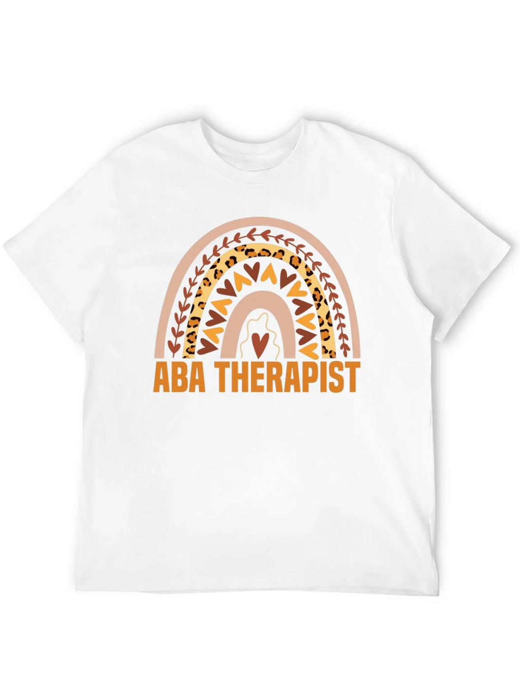 ABA Therapist Rainbow Graphic Tee product image 11