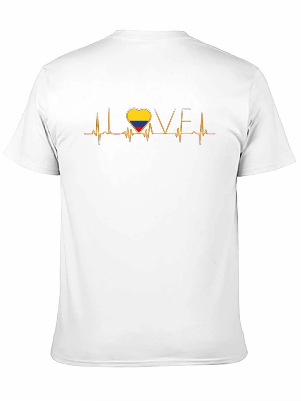 Colombian Heartbeat Love Graphic Tee product image 10