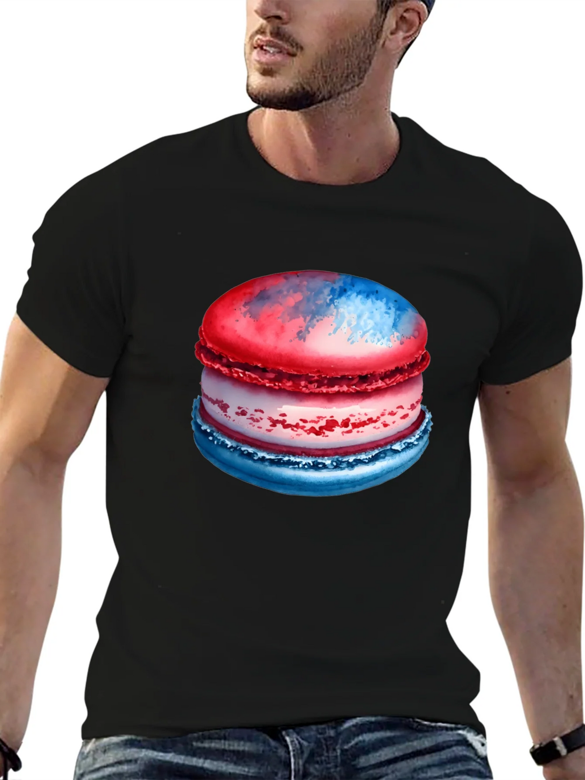 Macaron T-Shirt: Sweet & Stylish Comfort product image 6