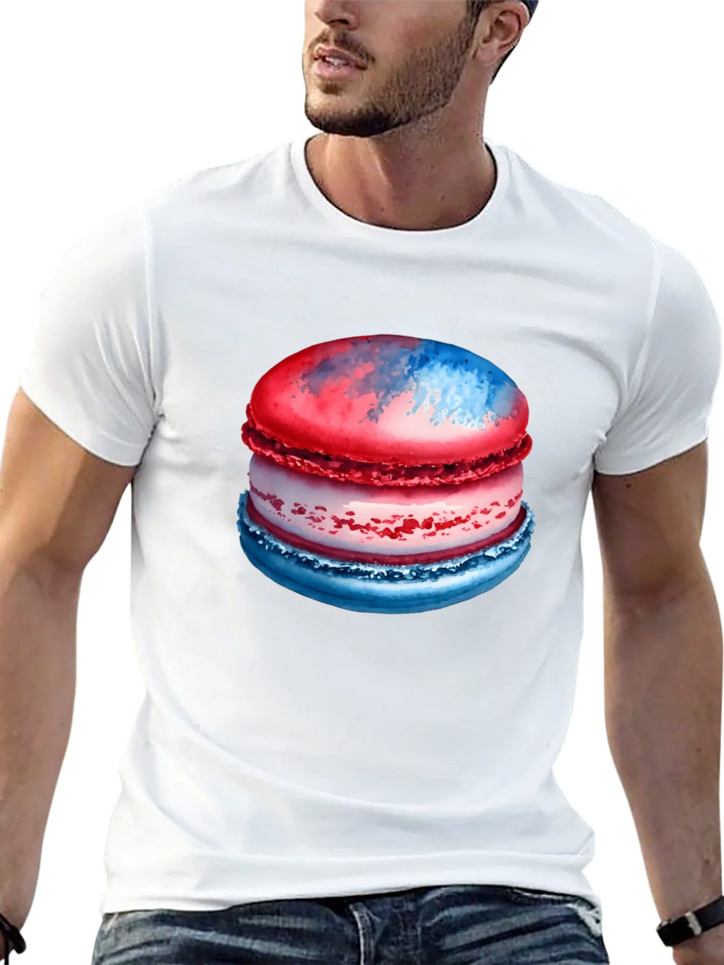 Macaron T-Shirt: Sweet & Stylish Comfort product image 11