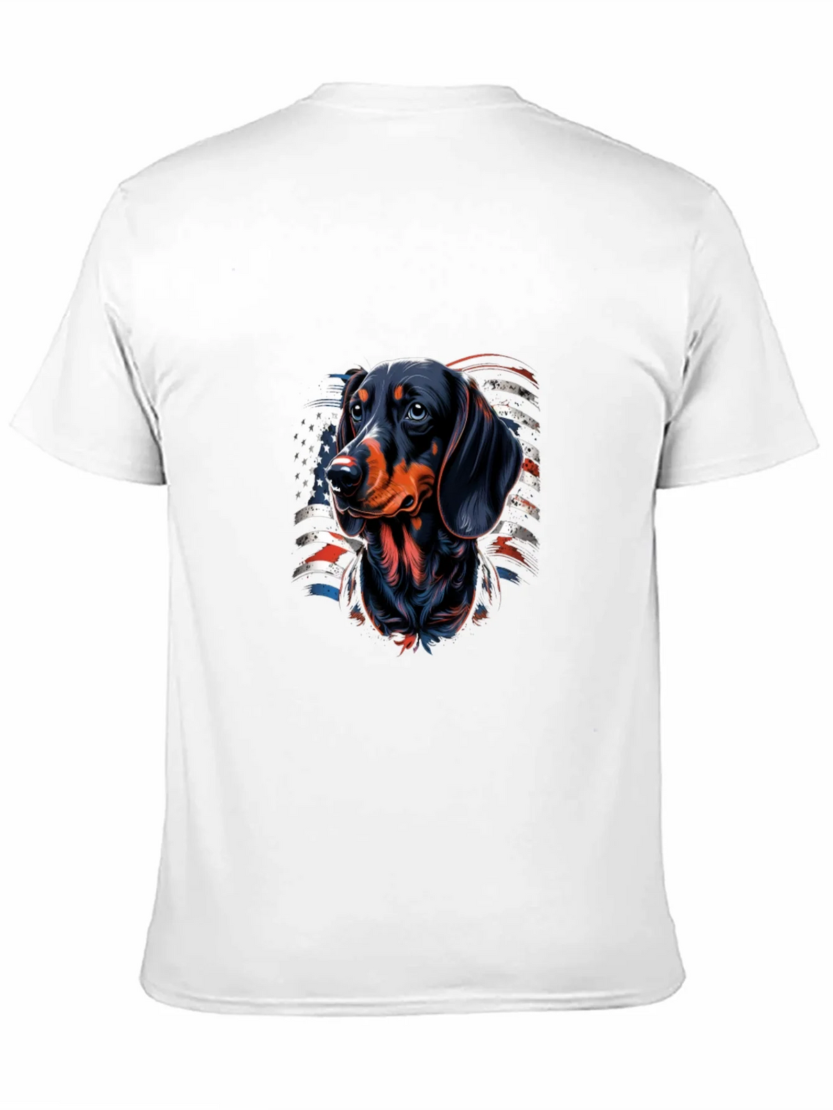 Dachshund USA Flag Graphic T-Shirt product image 9