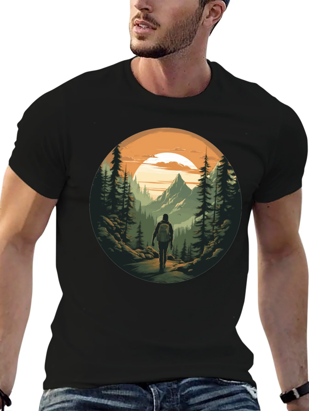 Mountain Hiker Graphic Tee - Adventure Awaits! product image 6