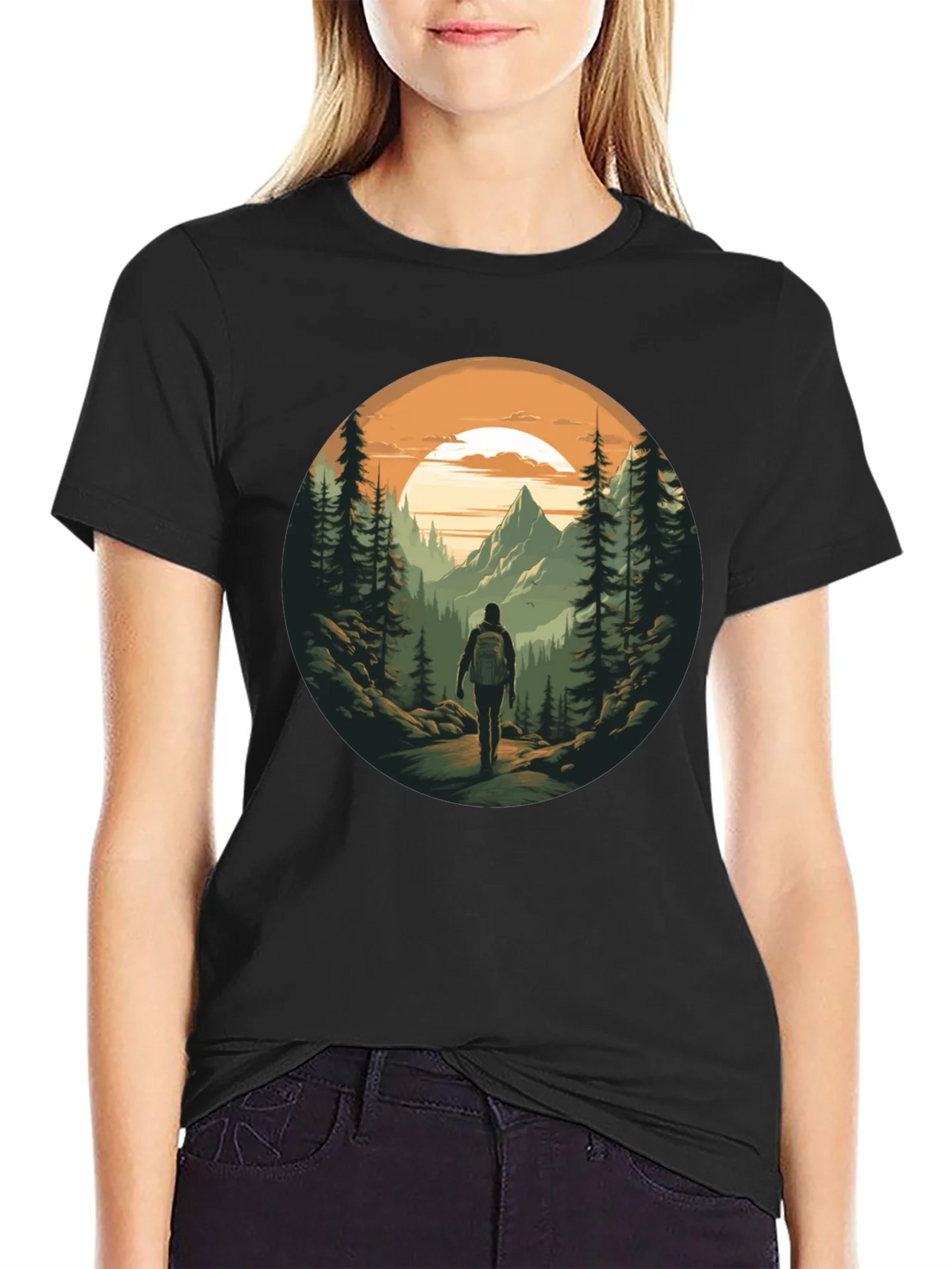 Mountain Hiker Graphic Tee - Adventure Awaits! product image 2