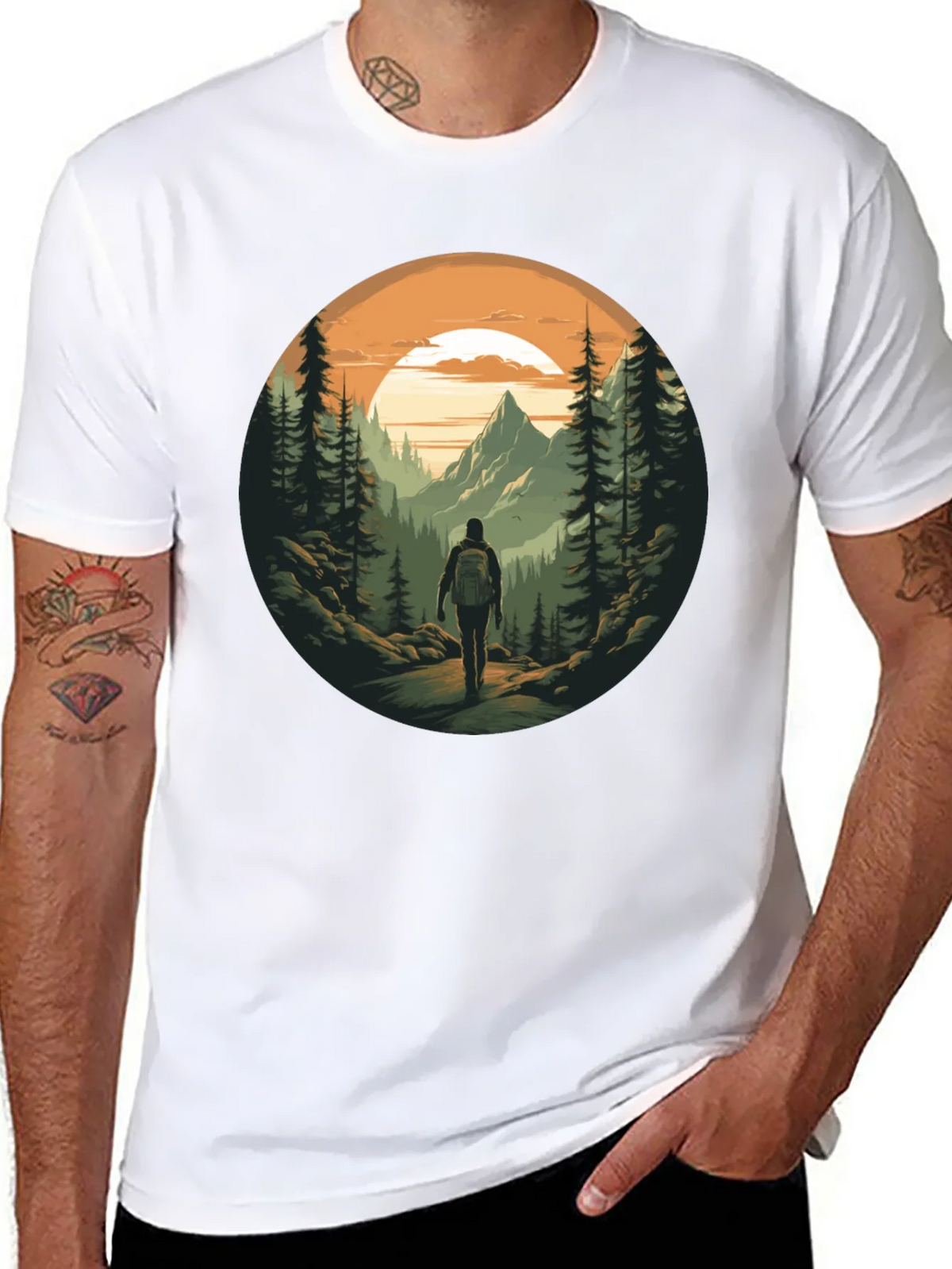 Mountain Hiker Graphic Tee - Adventure Awaits! product image 7