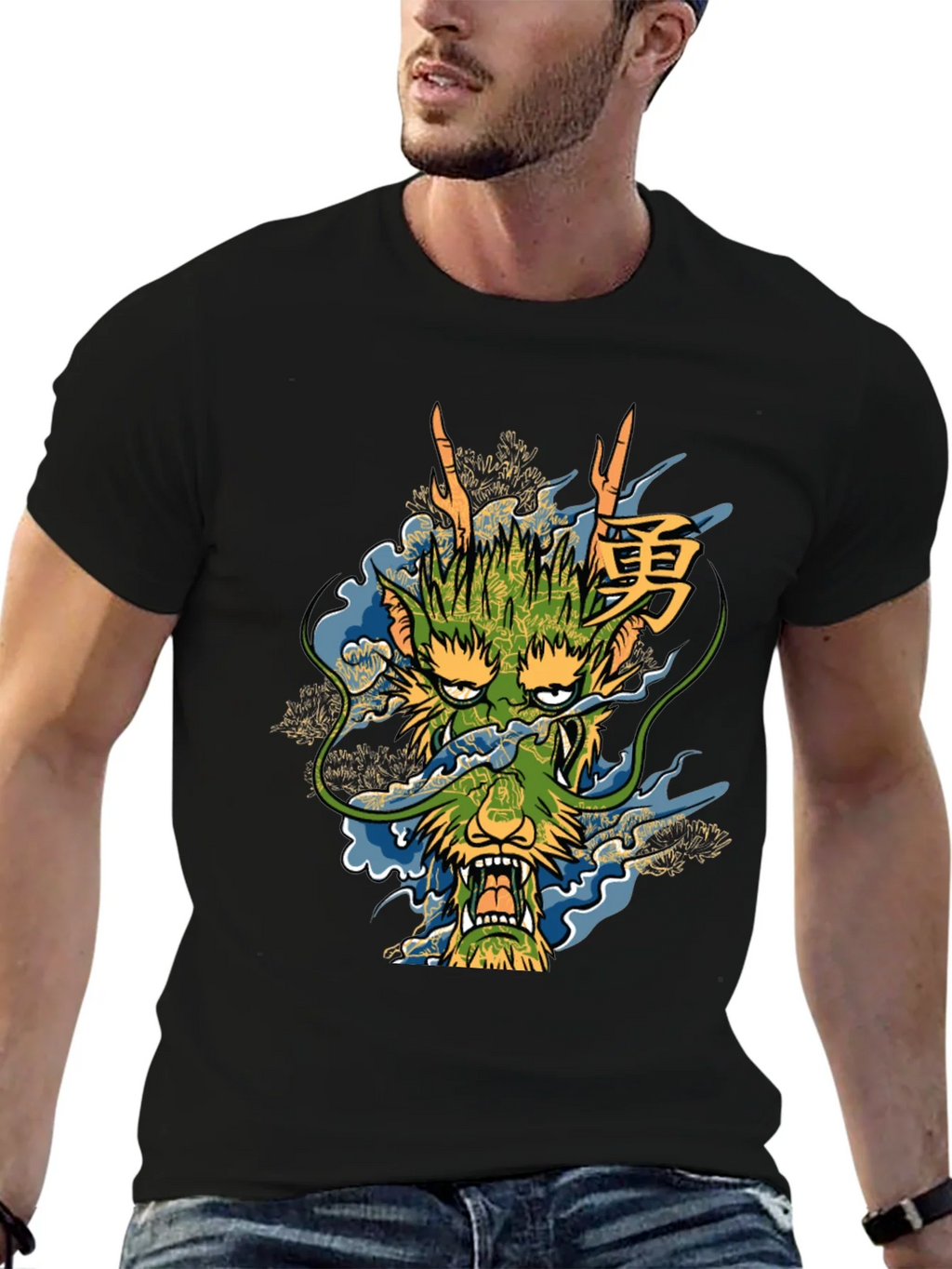Dragon Graphic Tee - Unique Asian Style Design product image 6