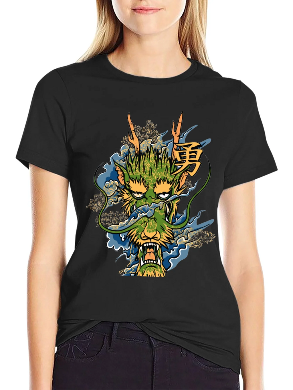 Dragon Graphic Tee - Unique Asian Style Design product image 2