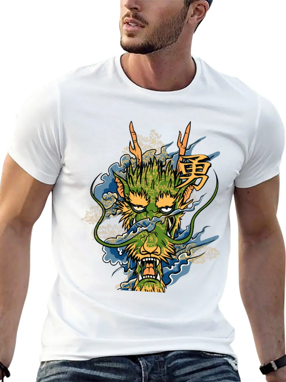 Dragon Graphic Tee - Unique Asian Style Design product image 12