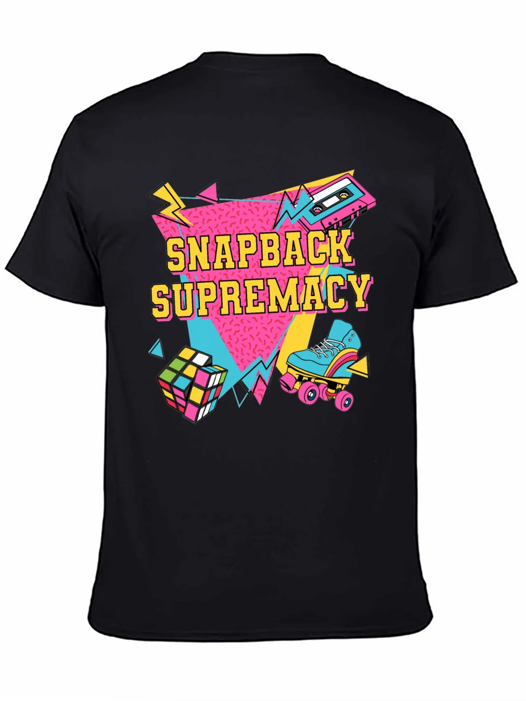 Retro Snapback Supremacy T-Shirt - 80s Throwback Style product image 4