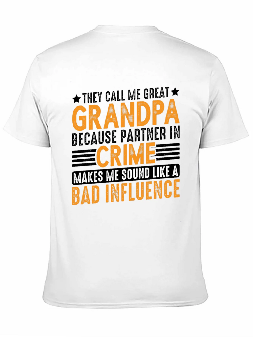 Great Grandpa Partner in Crime Graphic T-Shirt product image 9