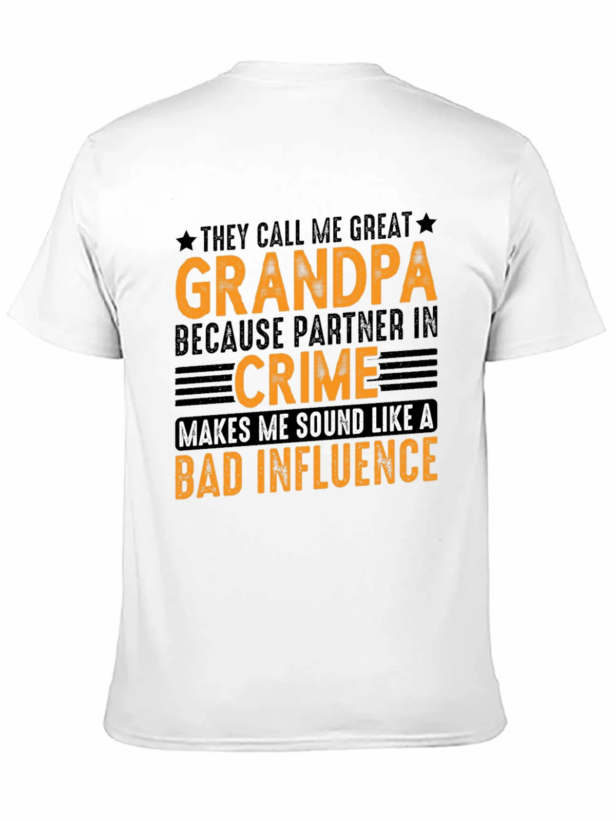 Great Grandpa Partner in Crime Graphic T-Shirt product image 9