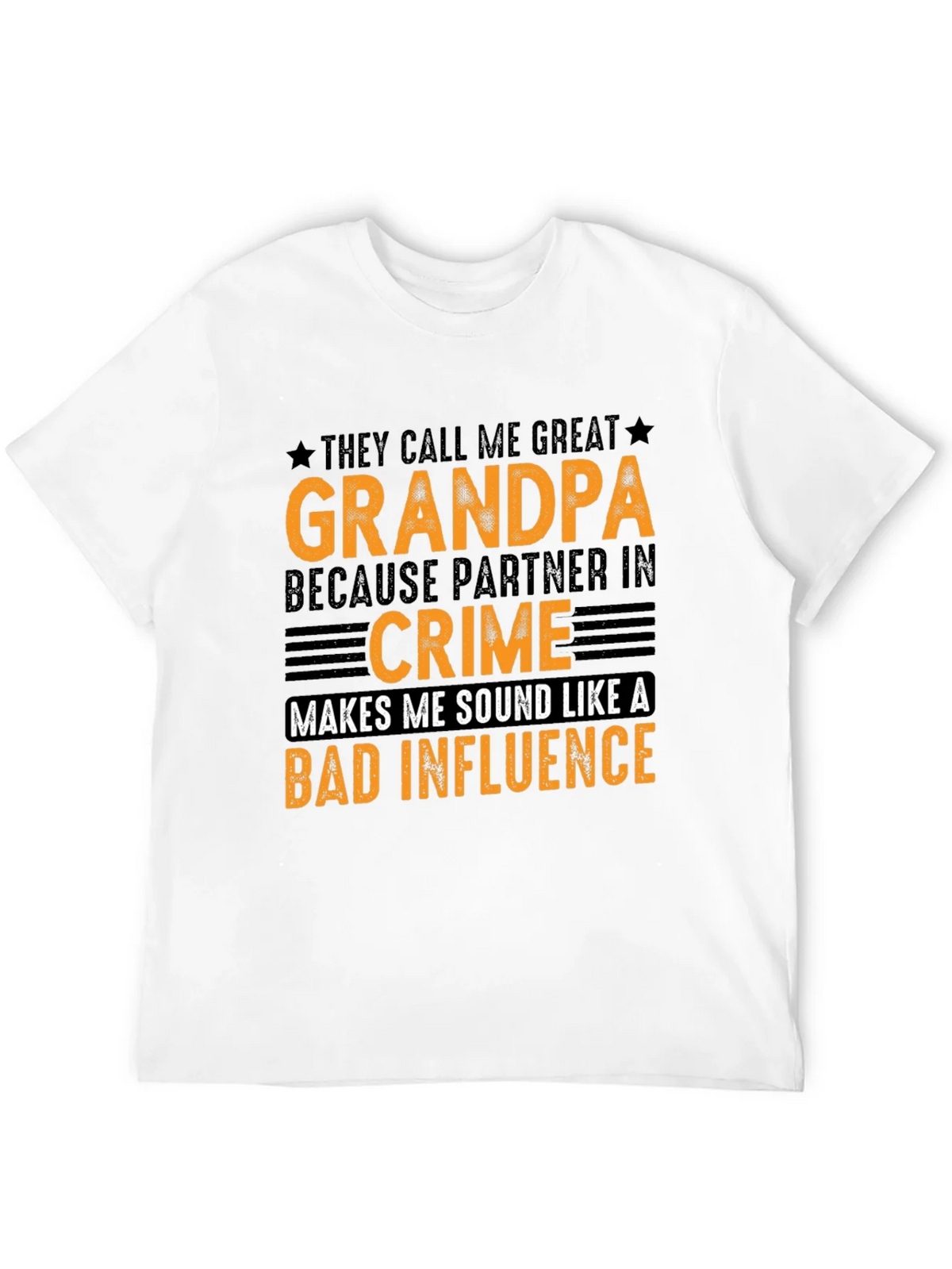 Great Grandpa Partner in Crime Graphic T-Shirt product image 10