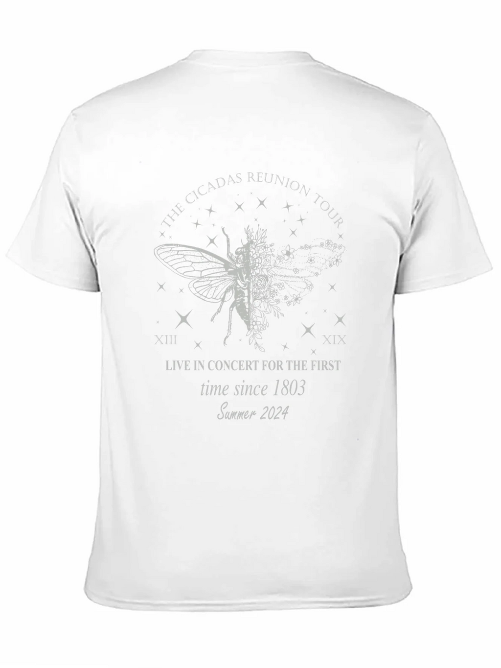 Cicadas Reunion Tour 2024 Black T-Shirt product image 10
