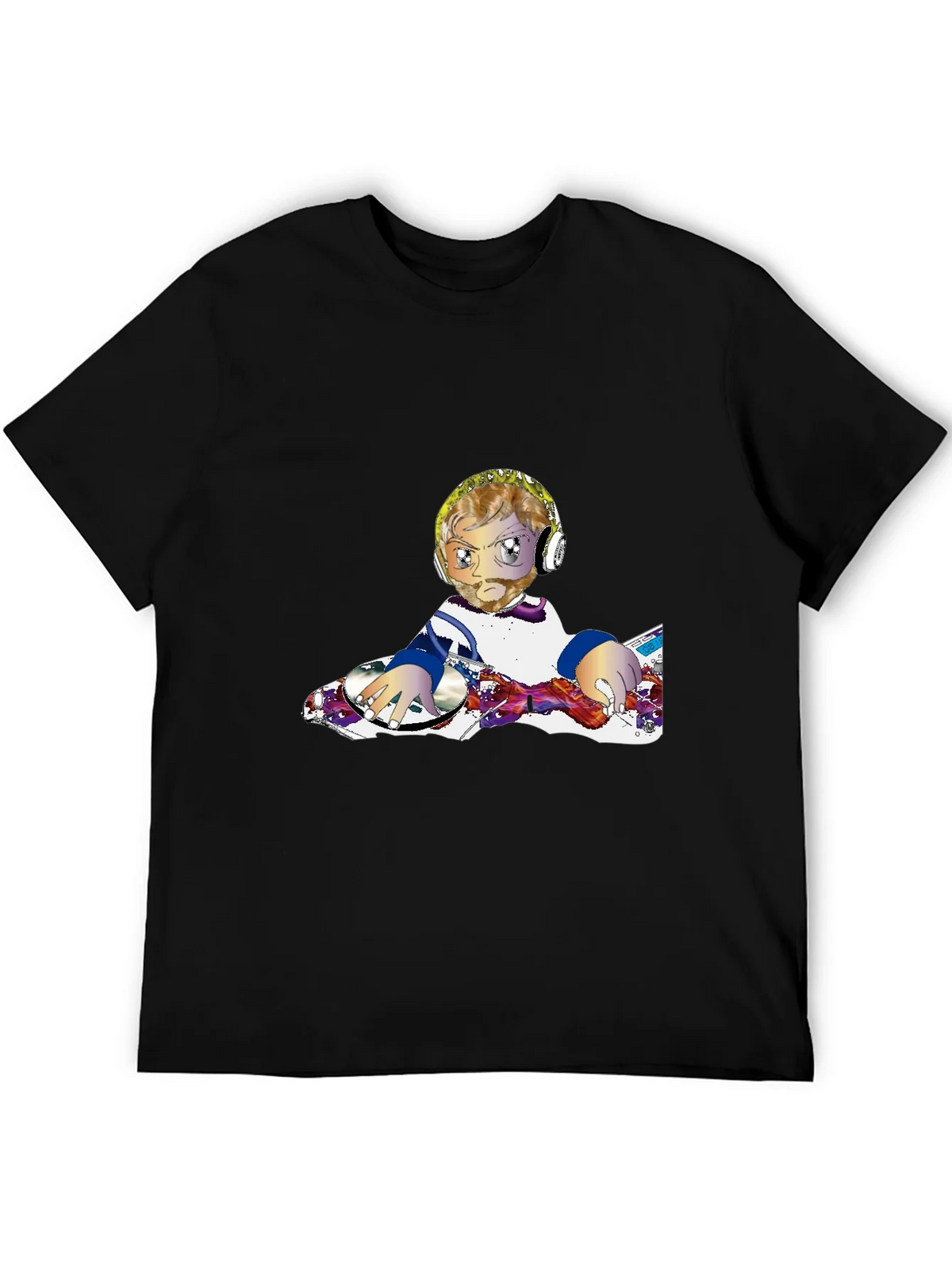 DJ Anime Graphic T-Shirt product image 5