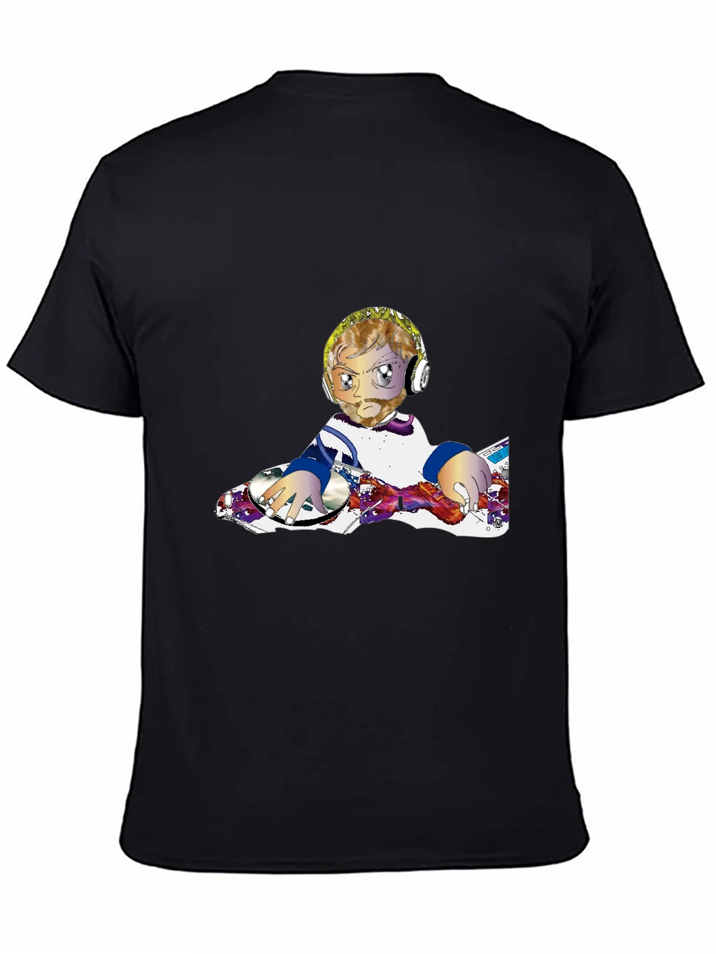 DJ Anime Graphic T-Shirt product image 4