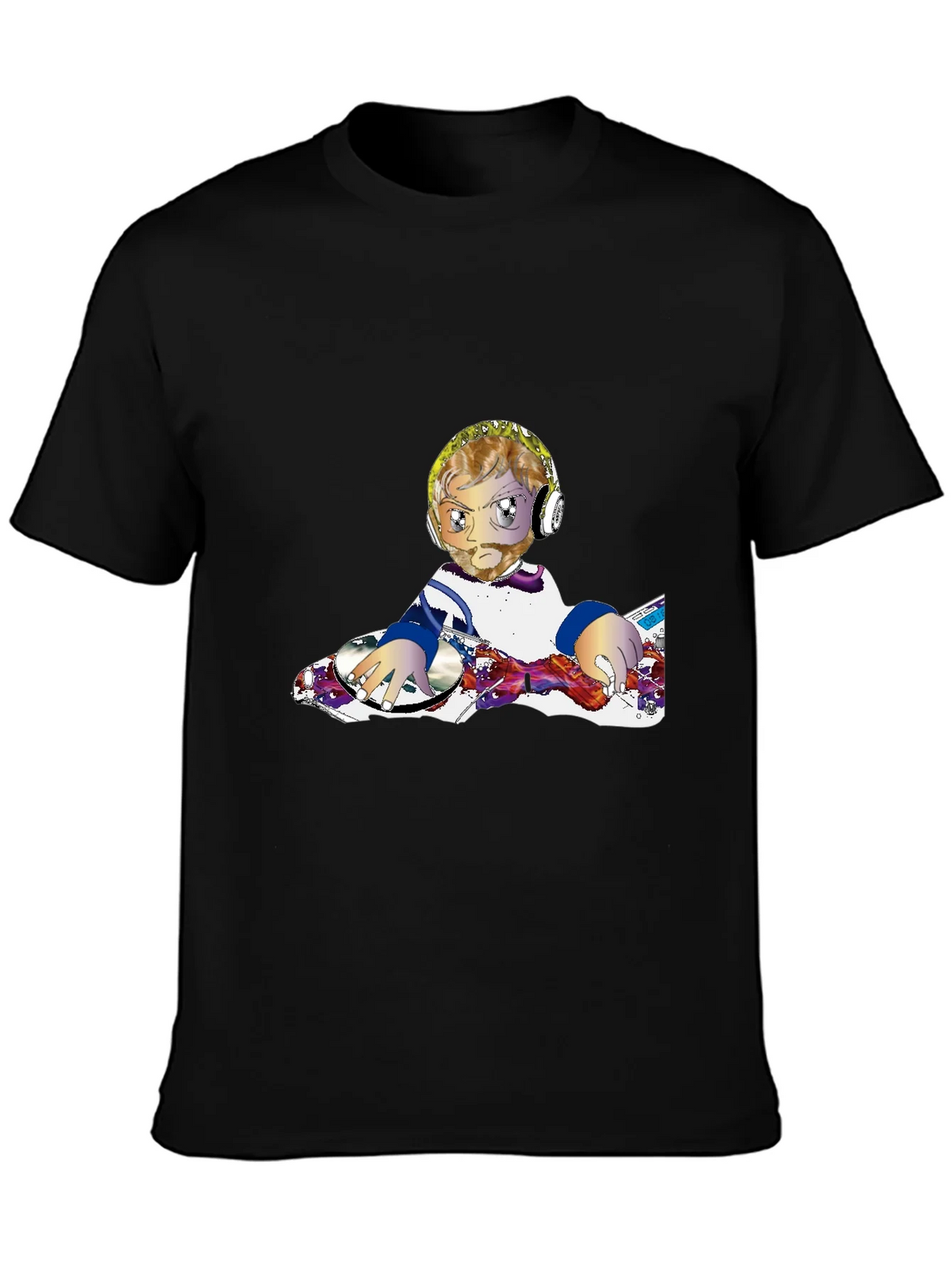 DJ Anime Graphic T-Shirt product image 3