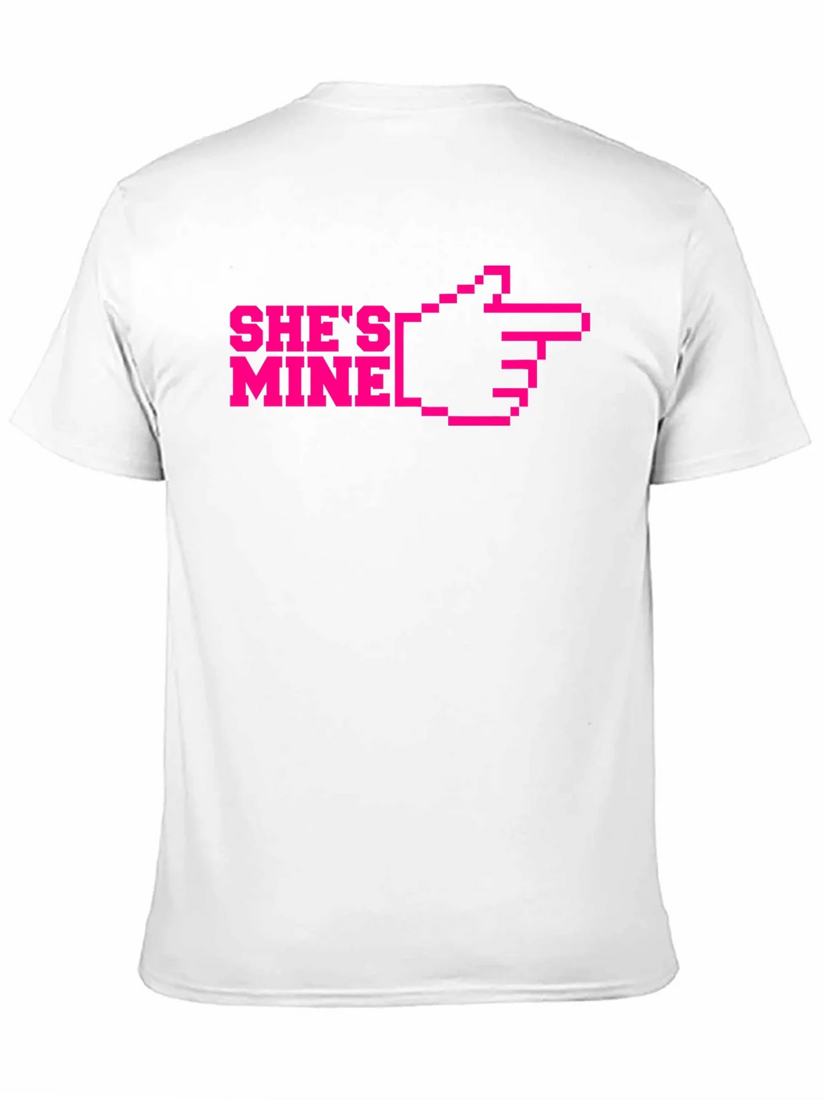 Shes Mine Pixel Art Graphic T-Shirt product image 10