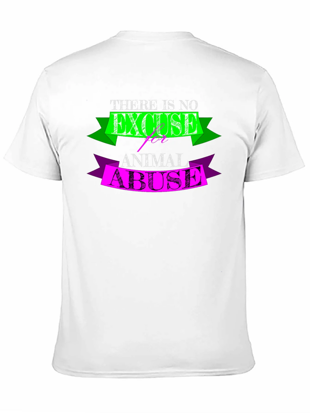 No Excuse for Animal Abuse Graphic Tee product image 10