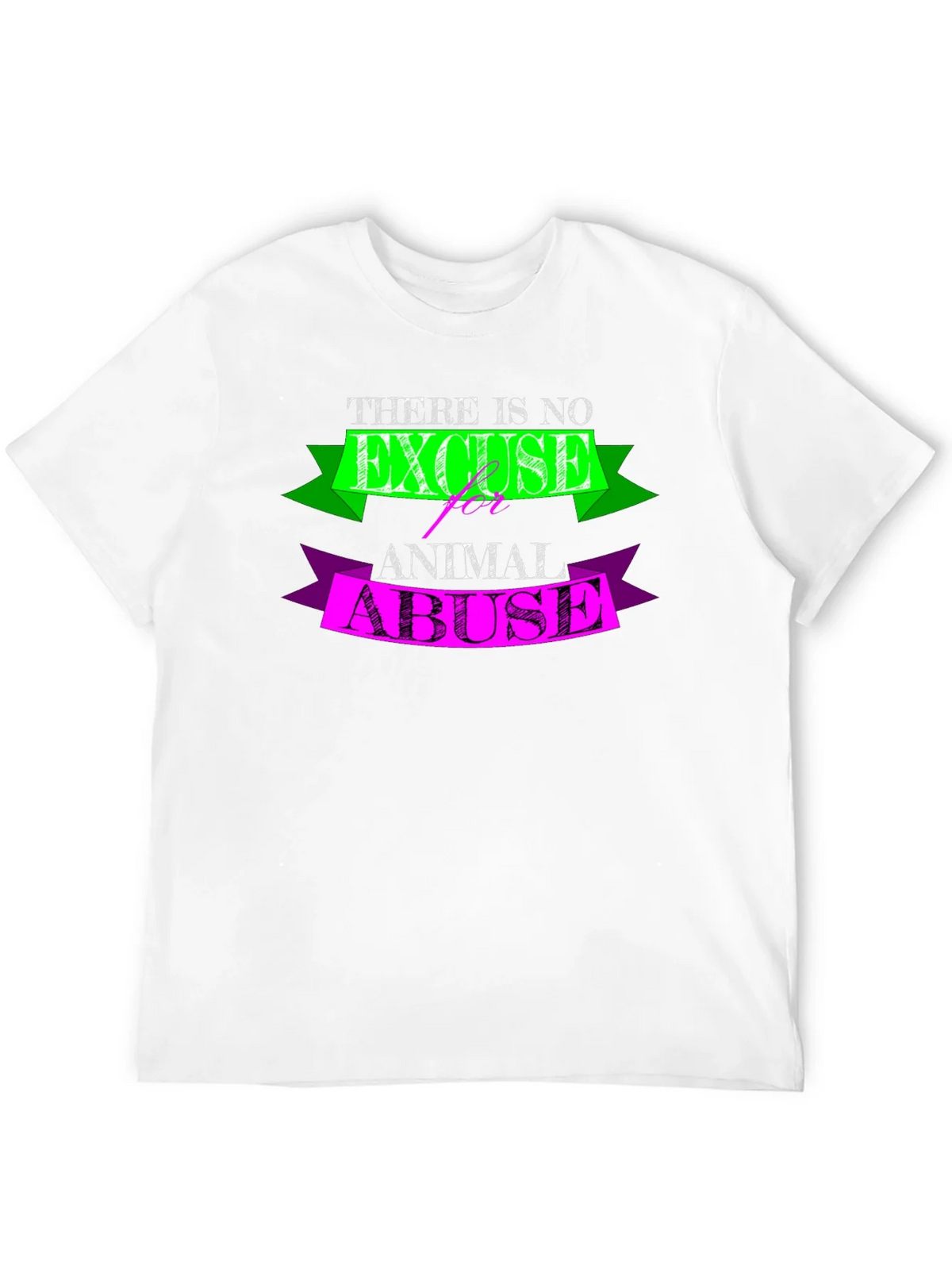 No Excuse for Animal Abuse Graphic Tee product image 11