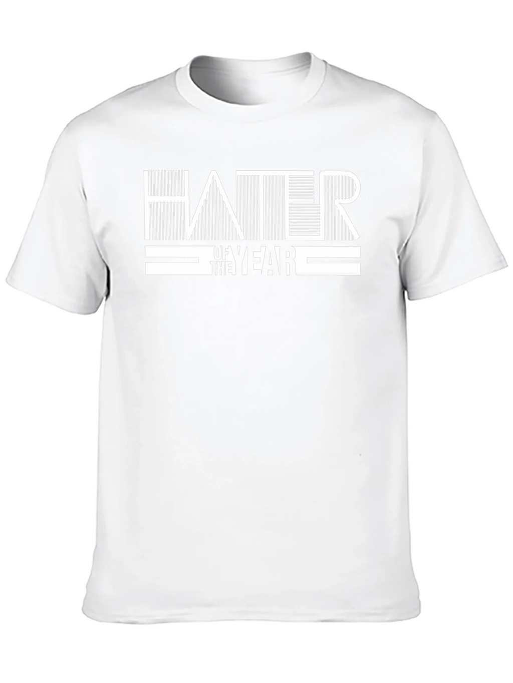 Hater of the Year Black Graphic T-Shirt product image 8