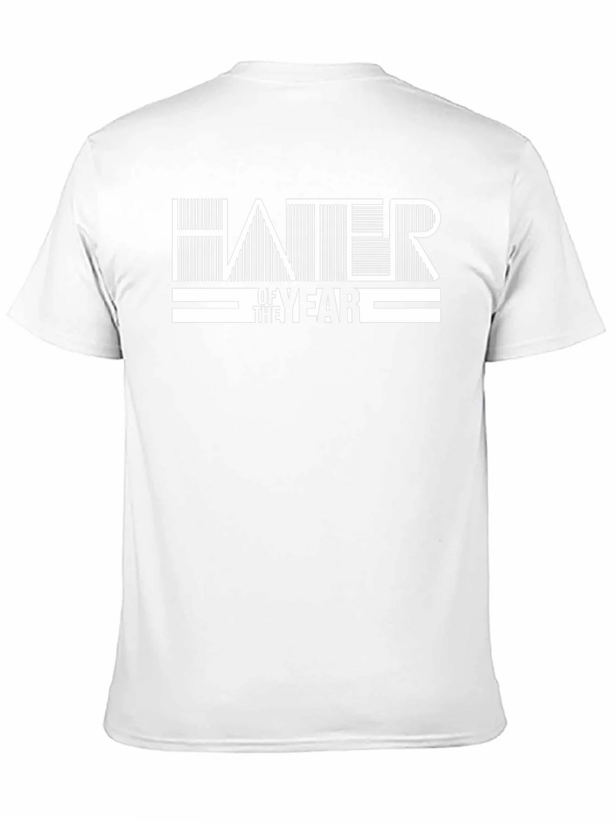 Hater of the Year Black Graphic T-Shirt product image 9