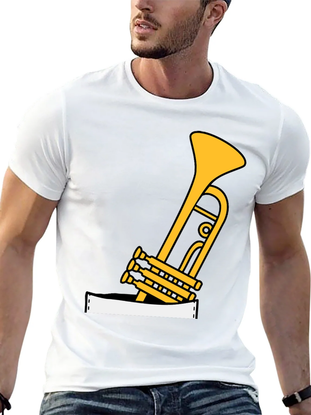 Musical Trumpet Graphic Tee product image 12