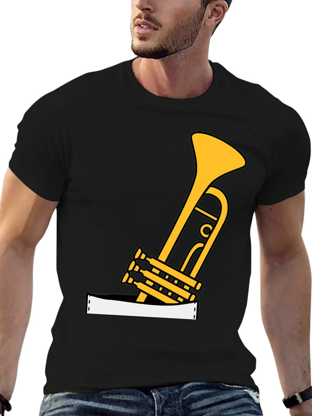 Musical Trumpet Graphic Tee product image 6