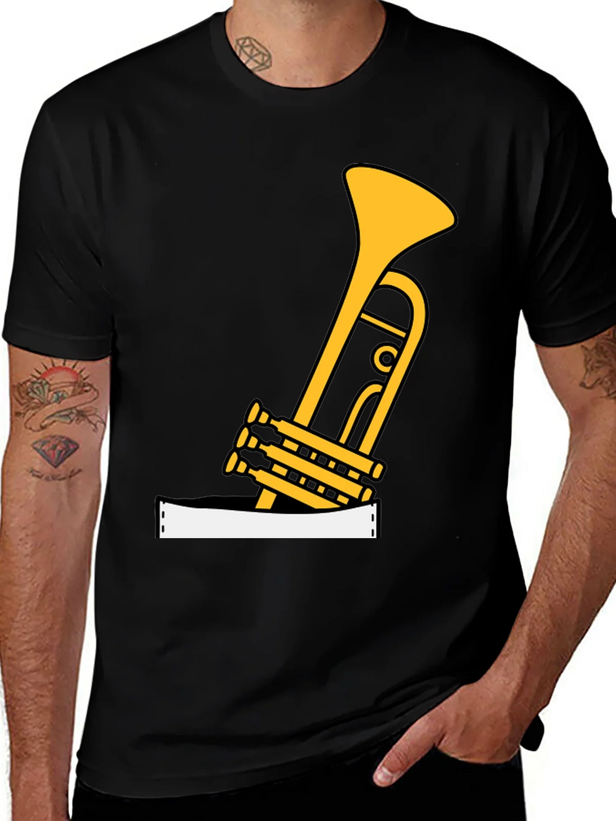 Musical Trumpet Graphic Tee product image 1