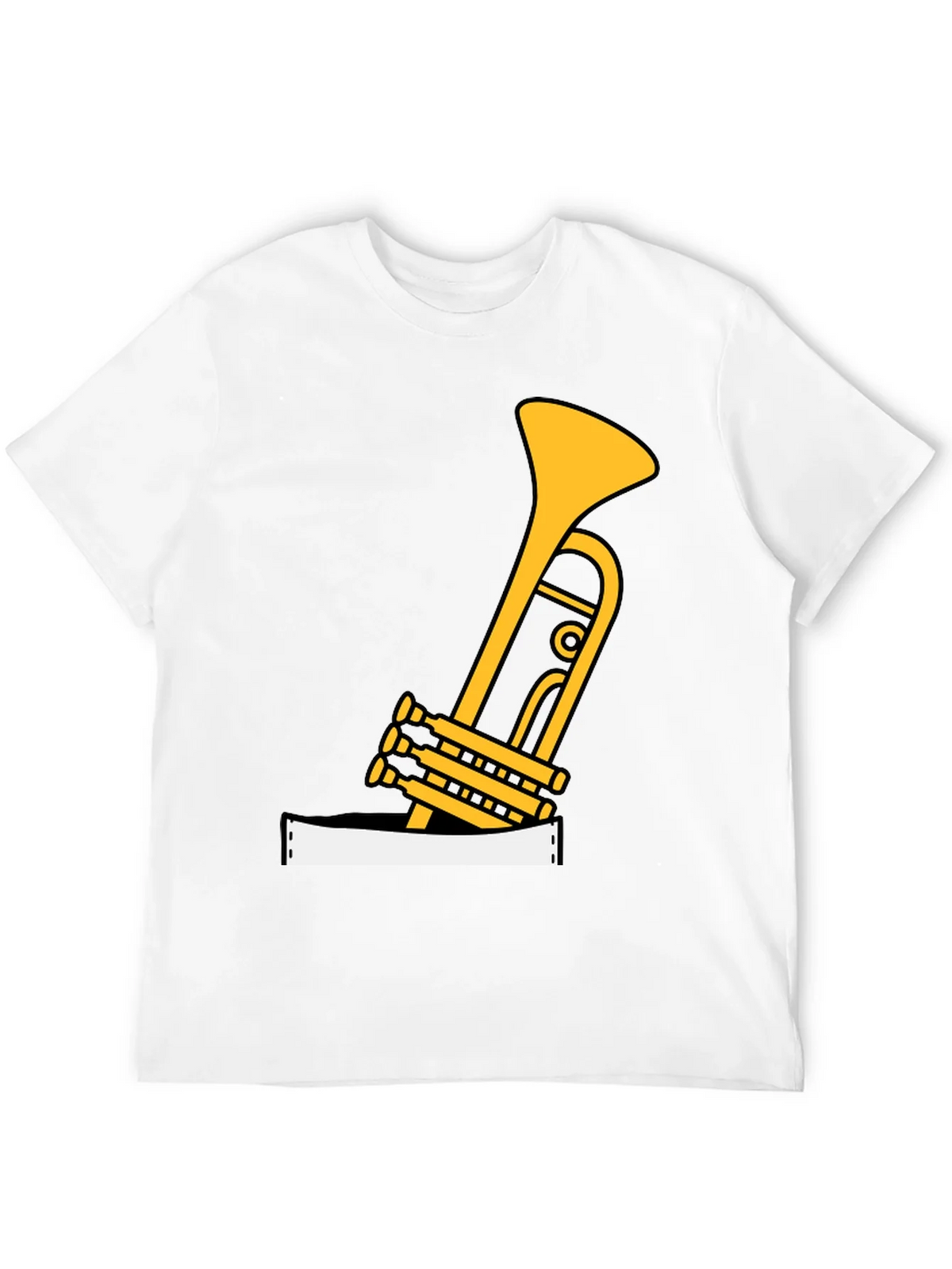 Musical Trumpet Graphic Tee product image 11