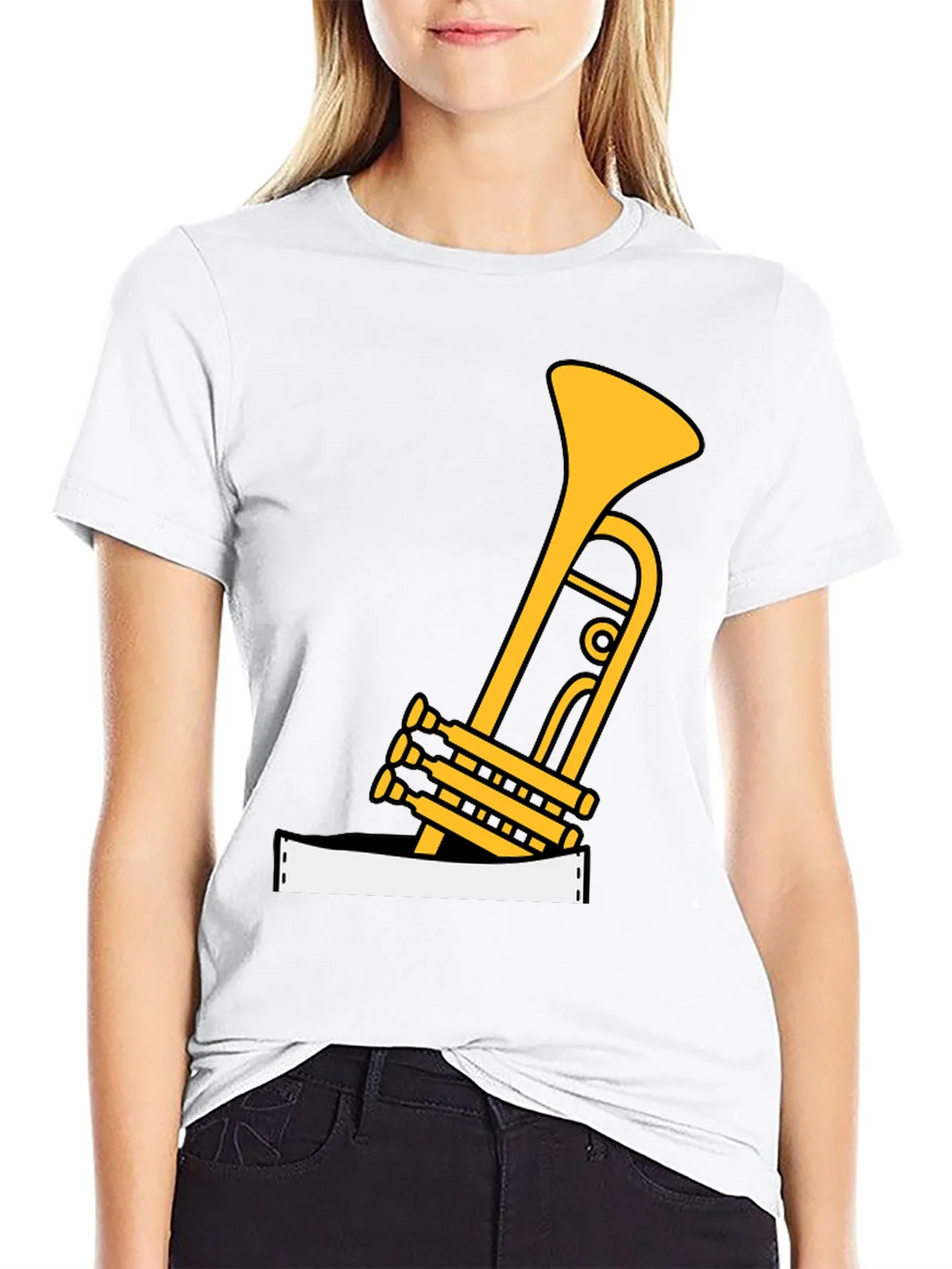 Musical Trumpet Graphic Tee product image 8