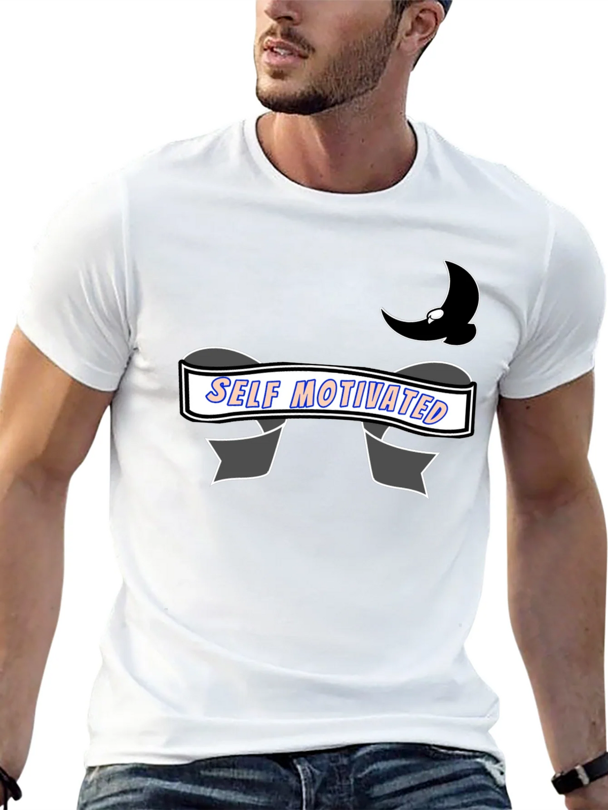 Self Motivated Graphic T-Shirt product image 2
