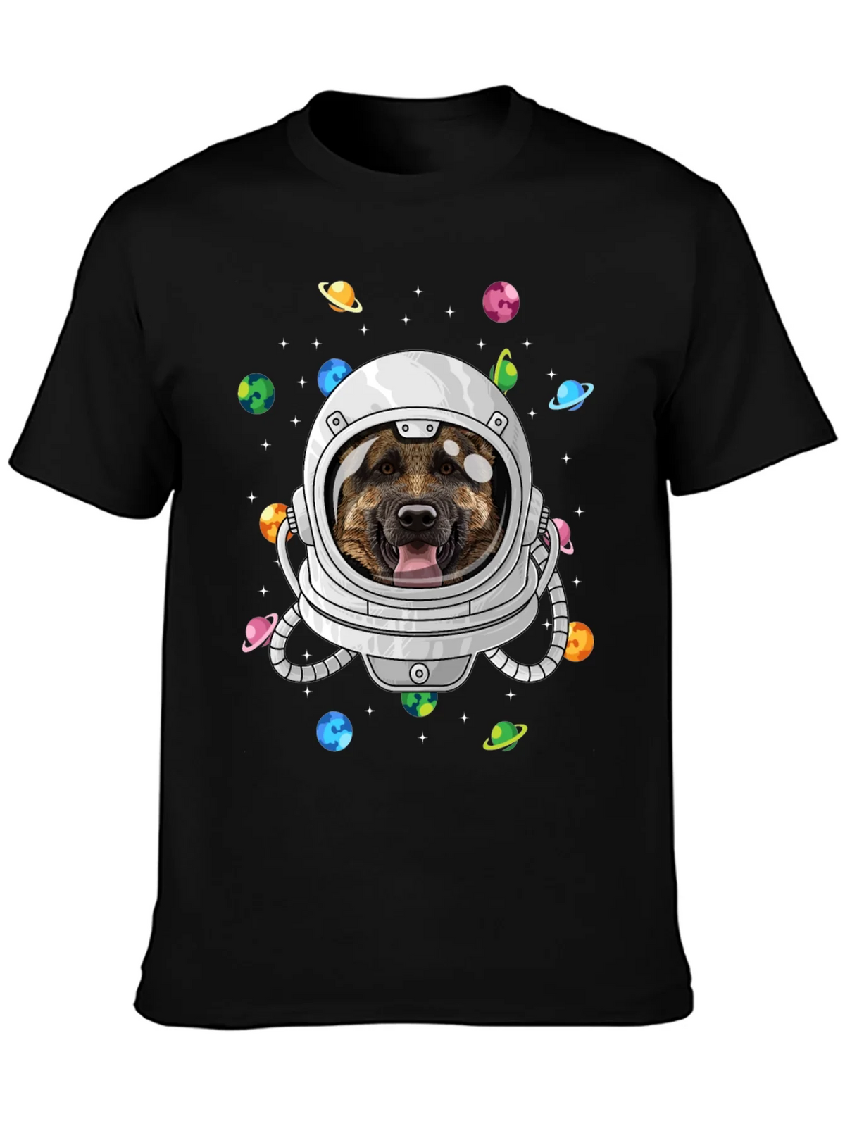 Astronaut Dog T-Shirt - Space Lover Tee product image 3