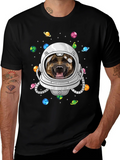 Astronaut Dog T-Shirt - Space Lover Tee product image 1