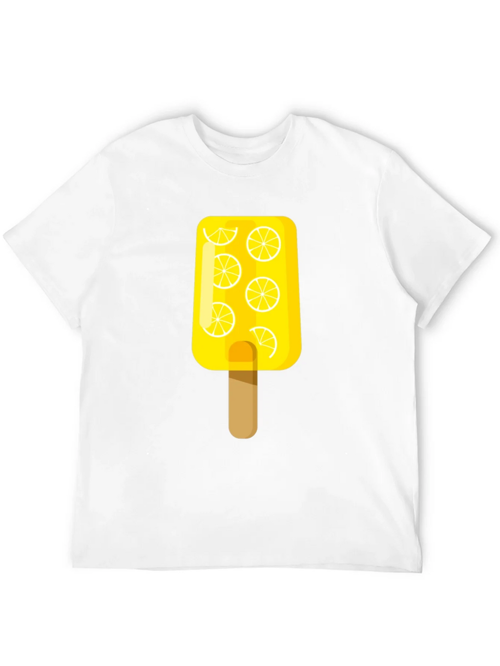 Lemon Popsicle Graphic Tee - Black Cotton T-Shirt product image 11