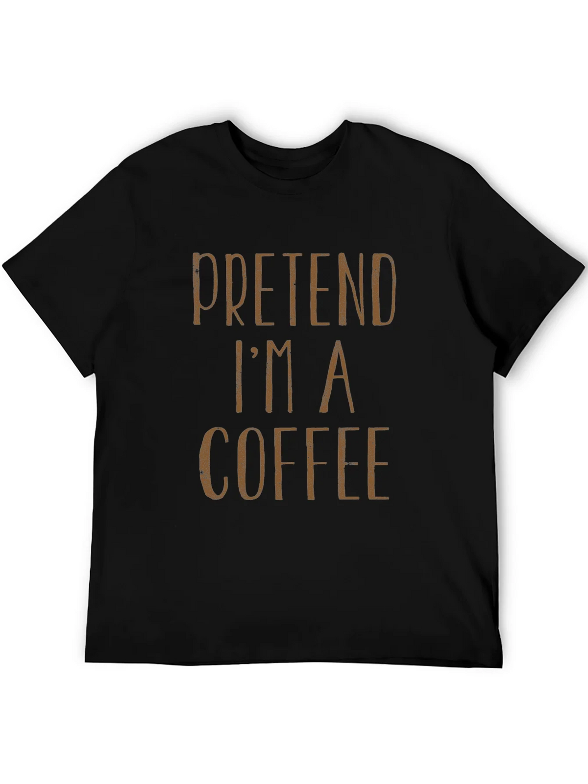 Pretend Im a Coffee T-Shirt - Funny Costume Party Tee product image 5