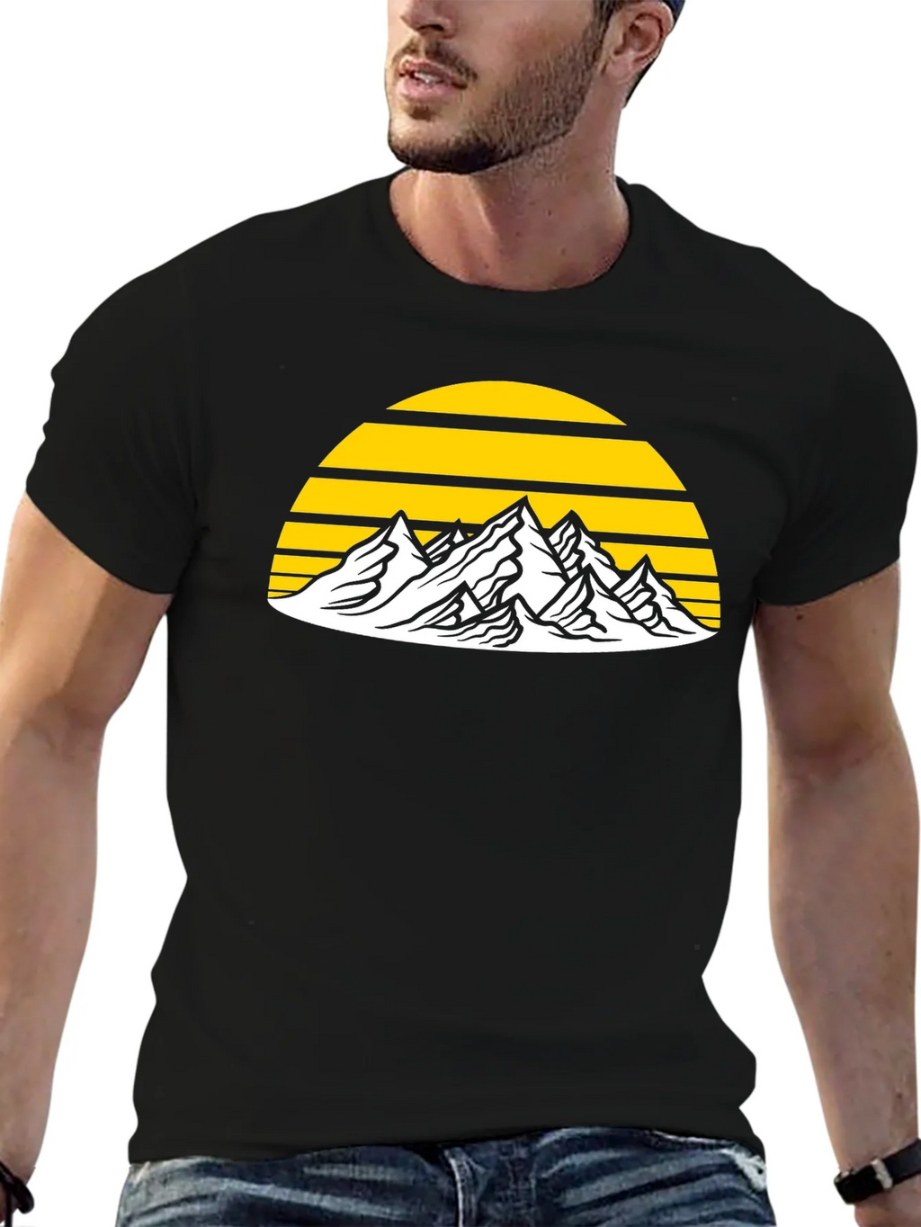 Mountain Sunset Graphic Tee - Adventure Awaits! product image 6