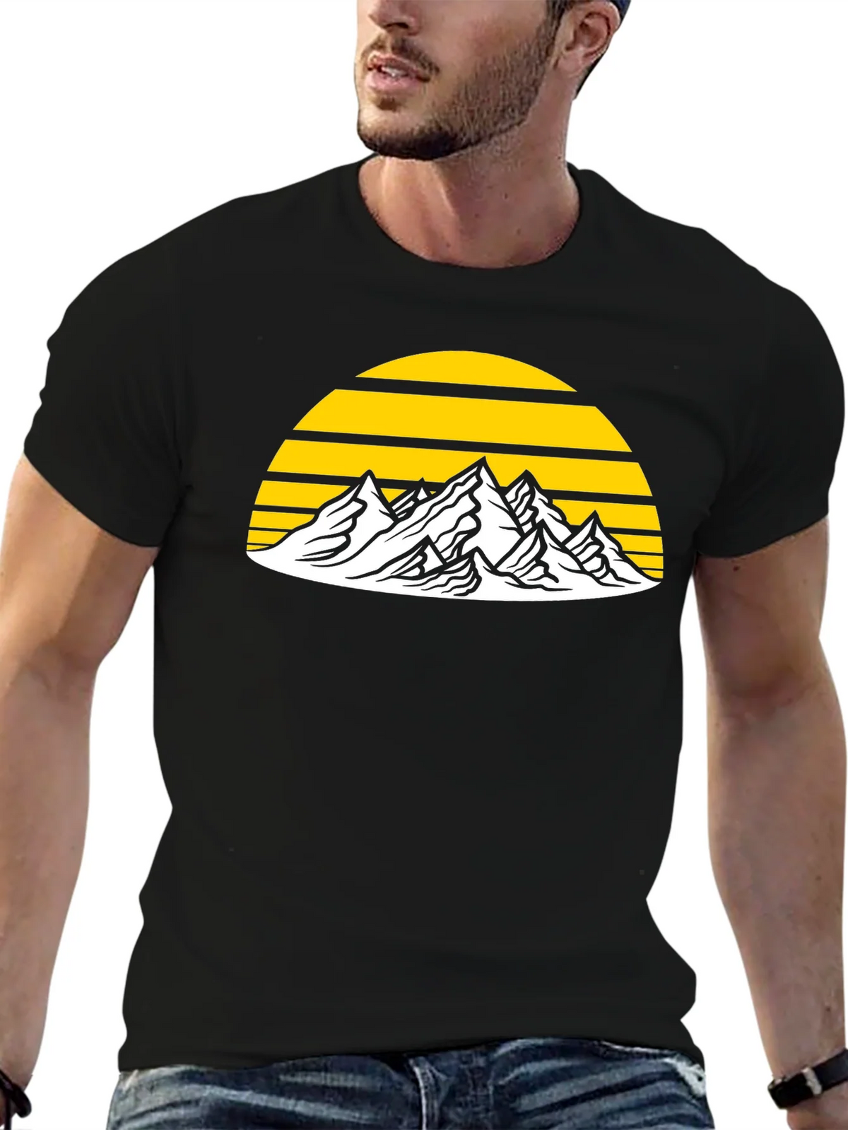 Mountain Sunset Graphic Tee - Adventure Awaits! product image 6