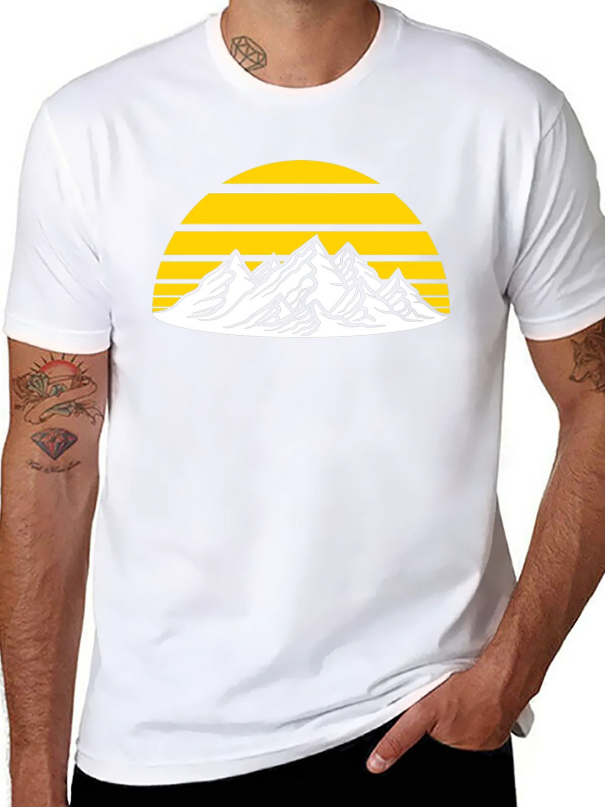Mountain Sunset Graphic Tee - Adventure Awaits! product image 7